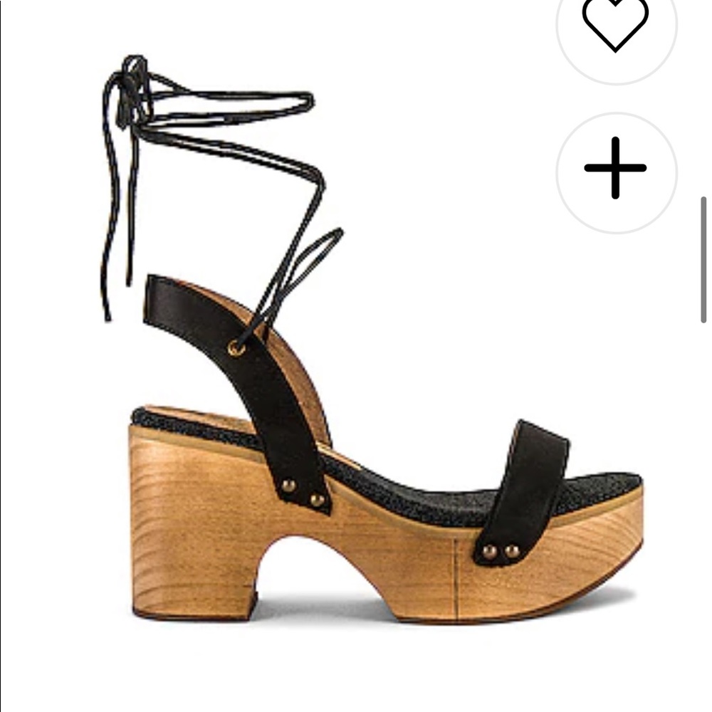Free People Aurora Wrap Clogs